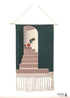 Macrame Wall Hanging Cotton Linen Tassel Tapestry